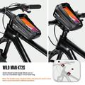 Wild Man XT2S -pyöräpuhelinteline kosketusnäyttöaukolla - 4.7-6.7" - musta