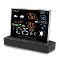 Langaton sääasema LCD-näytöllä - sisä- ja ulkokäyttöön - musta