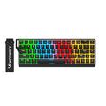 Wozinsky RGB Gaming Set - mekaaninen näppäimistö ja langallinen hiiri - musta