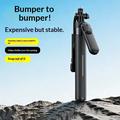 X2 Bluetooth-selfiekeppi ja kolmijalka, kaukosäädin ja kaksi täytevaloa - musta
