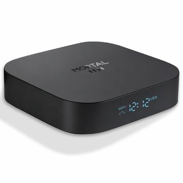 X5S MORTAL Android 14 -televisiolaite - 8K, Bluetooth-yhteensopiva ääniohjain - musta