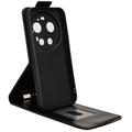 Xiaomi 17 Ultra Pystysuuntainen läppäkotelo jalustalla - musta