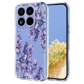 Xiaomi 17T Kukkakuvioinen TPU-kotelo - Wisteria