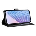 Xiaomi 17T Luxury tikattu lompakkokotelo