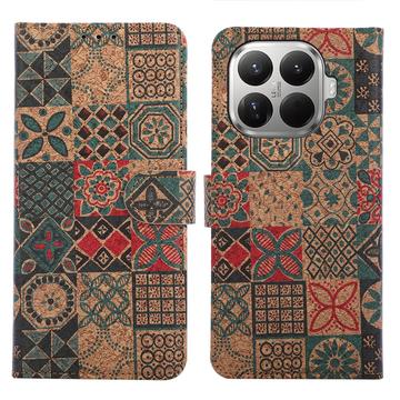 Xiaomi 17T Pro Bohemian lompakkokotelo - Terälehdet
