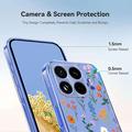 Xiaomi 17T Pro Kukkakuvioinen TPU-kotelo