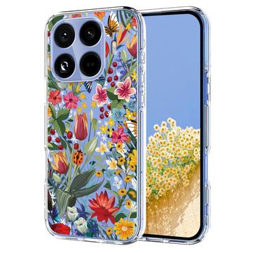 Xiaomi 17T Pro Kukkakuvioinen TPU-kotelo - Liljat