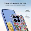 Xiaomi 17T Pro Kukkakuvioinen TPU-kotelo - Liljat