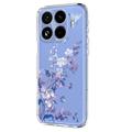 Xiaomi 17T Pro Kukkakuvioinen TPU-kotelo - violetti