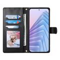 Xiaomi 17T Pro Luxury tikattu lompakkokotelo