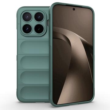 Xiaomi 17T Pro Rugged TPU Suojakuori - Vihreä