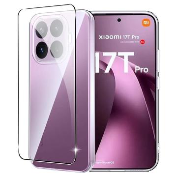 Xiaomi 17T Pro Saii 2-1:ssä TPU Suojakuori & suojalasi - 9H