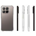 Xiaomi 17T Pro Iskunkestävä silikonikotelo - Läpinäkyvä