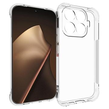 Xiaomi 17T Iskunkestävä silikonikotelo - Läpinäkyvä