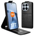 Xiaomi 17T Pystysuuntainen läppäkotelo jalustalla