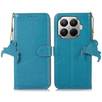 Xiaomi 17T lompakko nahkakotelo RFID - sininen