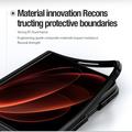 Xiaomi 18 Fold Nillkin Super Frosted Shield Fold Kotelo - Musta