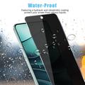 Xiaomi 18 Fold Yksityisyyttä Suojaava Täysin Peittävä Panssarilasi - 9H - Musta Reuna