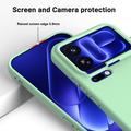 Xiaomi 18 Pro Nestemäinen silikonikotelo käsihihnalla - Vihreä