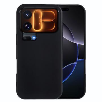 Xiaomi 18 Pro Max Liukumaton TPU-kotelo - musta