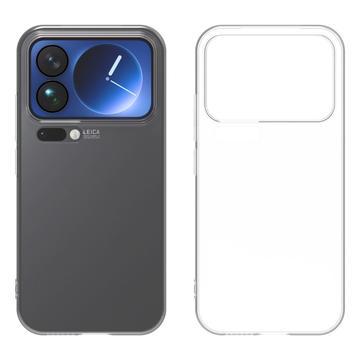 Xiaomi 18 Pro Max Liukumaton TPU-kotelo - Läpinäkyvä