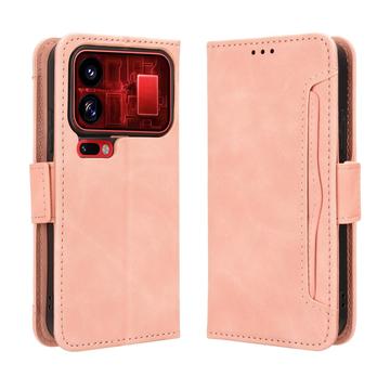 Xiaomi 18 Pro Max -kortinhaltijan lompakkokotelo - vaaleanpunainen