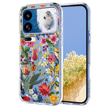 Xiaomi 18 Pro Max Kukkakuvioinen TPU-kotelo - Liljat