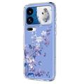 Xiaomi 18 Pro Max Kukkakuvioinen TPU-kotelo - violetti