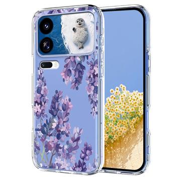 Xiaomi 18 Pro Max Kukkakuvioinen TPU-kotelo - Wisteria
