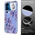 Xiaomi 18 Pro Max Kukkakuvioinen TPU-kotelo - Wisteria