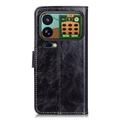 Xiaomi 18 Pro Max Lompakkokotelo jalustalla - musta
