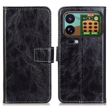 Xiaomi 18 Pro Lompakkokotelo jalustalla - musta