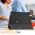 Xiaomi Pad 9 Pro Tri-Fold Series Smart Folio -kotelo - Musta