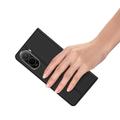 Xiaomi Poco C81/C81 Pro Dux Ducis Skin Pro Lompakkokotelo - Musta