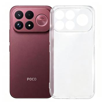 Xiaomi Poco F9 Ultra Liukumaton TPU-kotelo - Läpinäkyvä