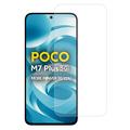 Xiaomi Poco M7 Plus Panssarilasi - 9H - Case Friendly - läpinäkyvää