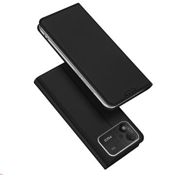 Xiaomi Poco M8 Power Dux Ducis Skin Pro Lompakkokotelo - Musta