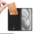 Xiaomi Poco M8 Power Dux Ducis Skin Pro Lompakkokotelo - Musta