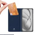 Xiaomi Poco M8 Power Dux Ducis Skin Pro Lompakkokotelo - sininen