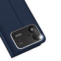 Xiaomi Poco M8 Power Dux Ducis Skin Pro Lompakkokotelo - sininen