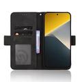 Xiaomi Poco X8 -kortinhaltijan lompakkokotelo - musta