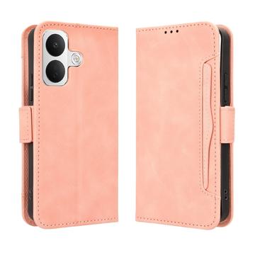 Xiaomi Poco X8 -kortinhaltijan lompakkokotelo - vaaleanpunainen