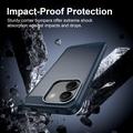 Xiaomi Poco X8 Power Harjattu TPU Suojakuori - Hiilikuitu - sininen