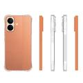 Xiaomi Poco X8 Iskunkestävä silikonikotelo - Läpinäkyvä