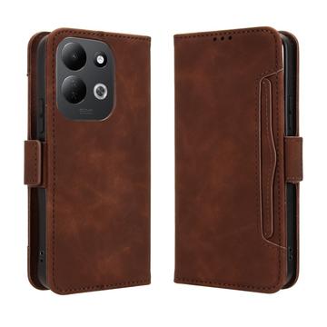 Xiaomi Redmi 17 5G/4G -kortinhaltijan lompakkokotelo - ruskea