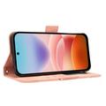 Xiaomi Redmi 17 5G/4G -kortinhaltijan lompakkokotelo - vaaleanpunainen