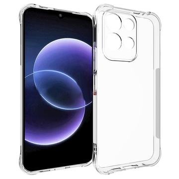 Xiaomi Redmi 17 5G/4G Iskunkestävä silikonikotelo - Läpinäkyvä