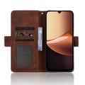 Xiaomi Redmi 17C 5G -kortinhaltijan lompakkokotelo - ruskea