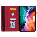 Xiaomi Redmi K Pad 2 Business Style Folio kotelo - punainen