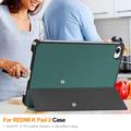 Xiaomi Redmi K Pad 2 Tri-Fold Series Smart Folio -kotelo - Mustanvihreä